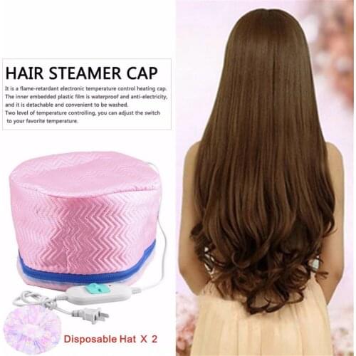 Electric SPA Hair Care Cap Dryers Electric Hair Heating Cap Thermal Treatment Hat Beauty SPA Nourishing Hair Styling Care