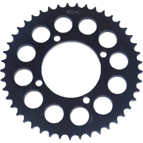 428 45T tooth 76mm rear Chain sprocket for Chinese ATV Quad Pit Dirt Bike Motorcycle Motor Moped