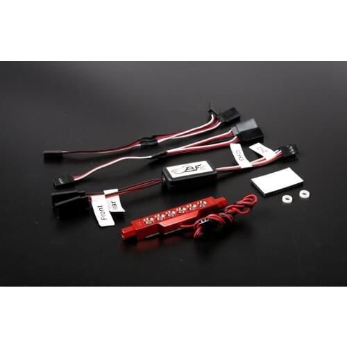 FVITEU CNC Rear Light Tail Light Set for 1/5 hpi baja 5b SS Rovan King Motor