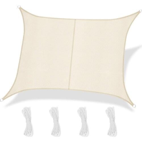 Shading Sail 420d Oxford Cloth Waterproof Sunscreen Canopy Camping Shade Cloth For Outdoor Canopy Garden Patio