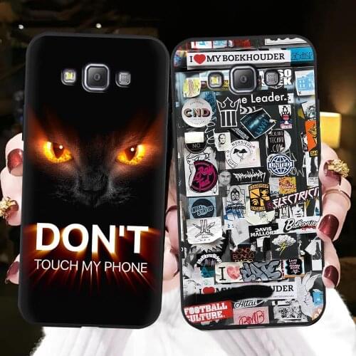 For Woman Anti-dust Phone Case For Samsung Galaxy A5/SM-A500F TPU Silicone For Boy thin SoftCase