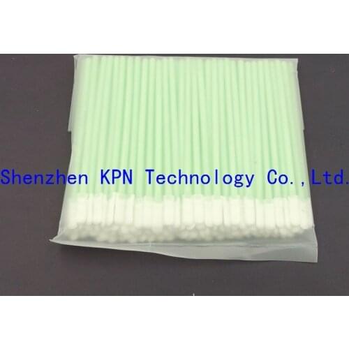 100pcs/pack W2-70mm Best quality non-woven cotton swab for clean laser machine lens Cleanroom Cotton Tip Swab Free shipping