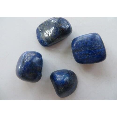 4PCS GLOSSY HEALING Lapis Lazuli Gemstone Reiki Healing 34.6g