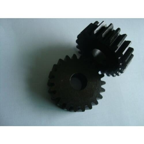 5 Mod (module)spur gears with 17 teeth and flat pulley for cnc machine 9pcs a pack
