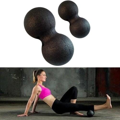 Peanut Massage Ball EPP Myofascia Lacrosse Fitness Ball Roller Body Yoga Exercise Muscle Relaxation Back Legs Therapy Training
