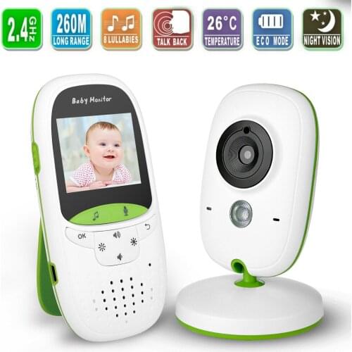 2.4GHz Wireless Infant Baby Monitor Audio Walkie Talkie Kits Baby Phone Alarm Kids Radionana Intercoms Radio Nanny Babysitter