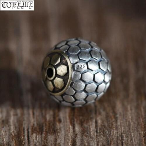100% Handmade 925 Silver Jewelry Beads DIY Jewelry Findings Vintage Sterling Silver Loose Beads