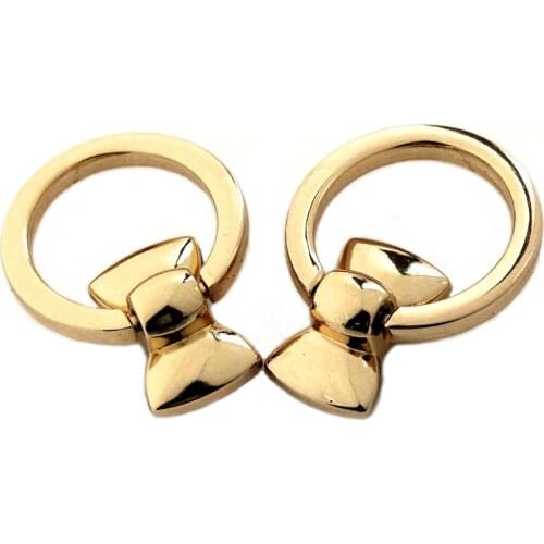 2pcs Metal Bag Decoration Buckle With Screws Bag Side Hang Buckle for Handbag Bag Purse Hardware Closure Bag Parts Accessories