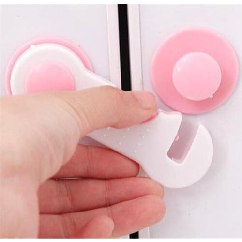 1PCS Multifunctional Baby Anti-pinch Hand Drawer Lock Child Safety Drawer Lock Refrigerator Indoor Door Lock Baby Safety Lock