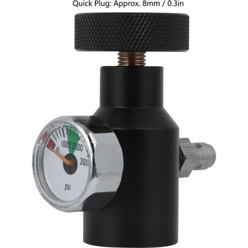 CO2 Adapter Homebrew CO2 Cylinder Refill Adapter Connector Regulator Accessory for SodaStream 0-3000psi keg Soda Adapter