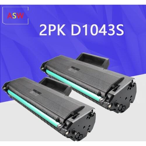 2PK Toner cartridge for samsung MLT-D1043S D1043S d1043s 1043s 104S d104s for SCX - 3200 3205 3217 3210 ML 1660 1661 1665 1666
