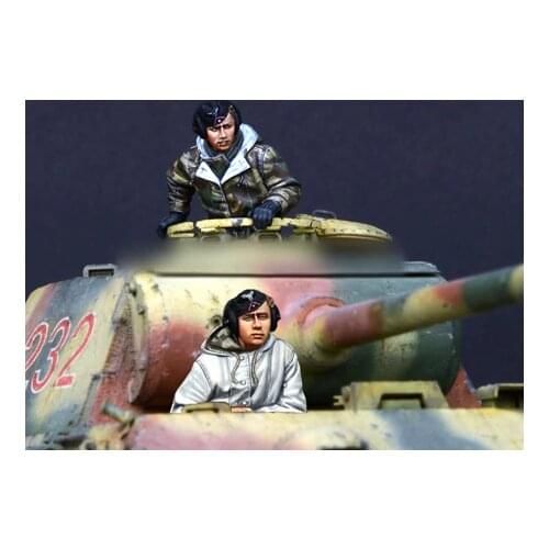 [tuskmodel] 1 35 scale resin model figures kit WW2 A132