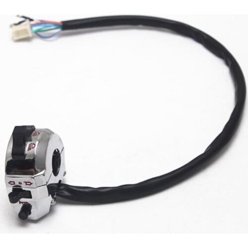 Universal Motorcycle 7/8'' 22mm Handlebar Turn Signal Light/Horn Swtich