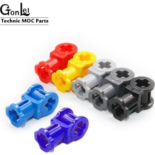 30Pcs/Lot High-Tech Parts Axle Connector with Axle Hole 32039 MOC Building Block Bricks Parts Toys For Children Cars Series Toys