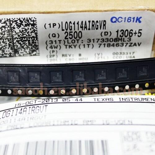 5PCS/lot New OriginaI LOG114AIRGVR or LOG114AIRGVT or LOG114AIRGVRG4 LOG114 VQFN-16 High-Speed Transimpedance Amplifier