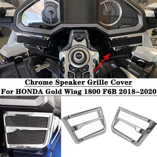 Motorcycle Accessories Speaker Grille Cover Horn Protection Cover For HONDA GoldWing 1800 F6B GL 1800 2018-2020