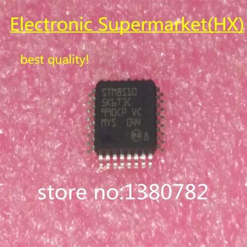 Free Shipping (10pcs-50pcs) STM8S105K6T3C STM8S105K6T3 LQFP-32 New original IC In stock