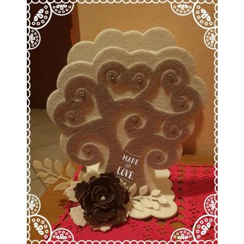 Corte de dados corte dienew design artesanato árvore de natal corte dados decoração scrapbooking álbum cartão de papel gravação