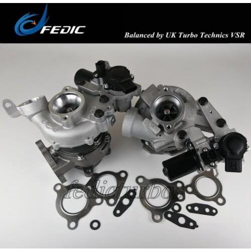 Twin Turbocharger RHV4 VB22 VB23 for Toyota Landcruiser V8 D 195Kw 261HP 1VD-FTV VDJ76 VDJ78 VDJ79 2007