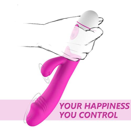 SEAFELIZ Double Vibration 10 Speed Magic Erotic Massage AV Wand Clitoris Stimulation Orgasm Dildo G spot Sex Toys for Women