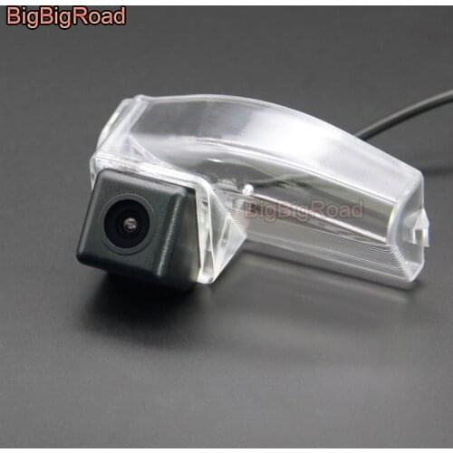 BigBigRoad Wireless Rear View Camera HD Color Image For Mazda 2 3 M2 M3 Demio 2004 2005 2006 2007 2008 2009 2010 2011 2012 2013