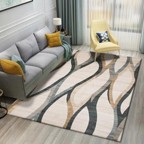 Living room carpet coffee table carpet modern thick simple bedroom carpet floor mat