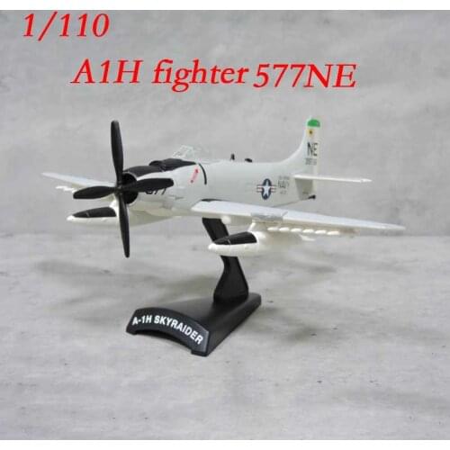 Diecast 1/110 Scale American A1H Fighter Model 577NE Alloy Airplane Static Display Adult Collectibles Gift Boy Toys