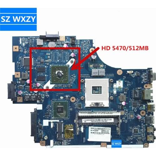 For ACER 5741G 5742G Laptop Motherboard MBWJM02001 NEW70 LA-5891P HD 5470/512MB DDR3 HM55 Mainboard 100% Tested Fast Ship