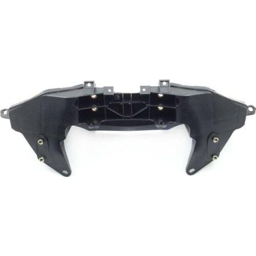 Motorcycle Black Front Upper Stay Fairing HeadLight Bracket For Honda CBR600RR 2013 - 2014 Custom