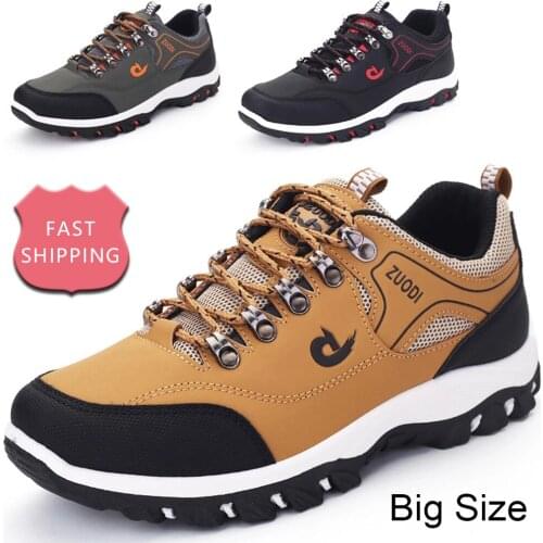 2021 New Brand Fashion Men Sneakers Lace-Up Fashion Outdoors Breathable Flats Footwear Waterproof Mens Shoes Casual Shoes