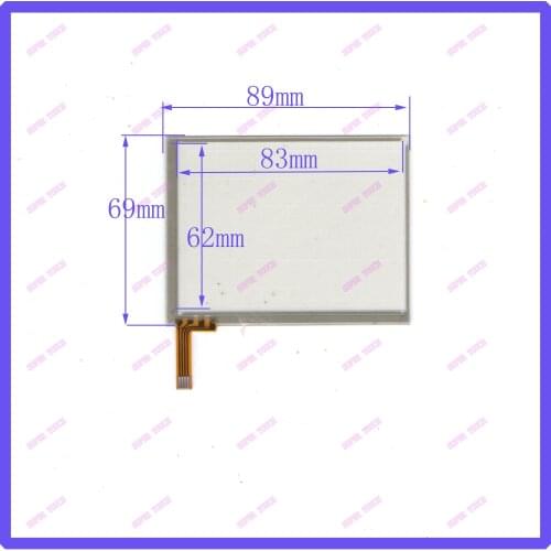 Original new Collector 4.0 inch touch screen 89 * 69 imported materials four wire resistance external screen handwriting