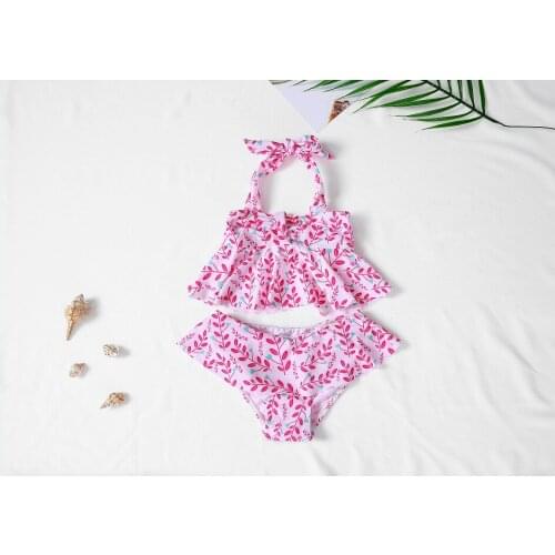 Shoulder strap girls bikini swimsuit small fresh 2020 swimsuit XYY-107