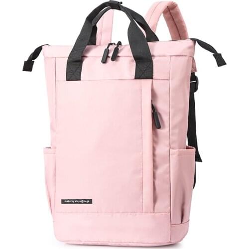 Men and Women Leisure Backpack 2020 Capacity Fashionable High-quality Backpack Backpack Black Pink Multifunctional Backpack