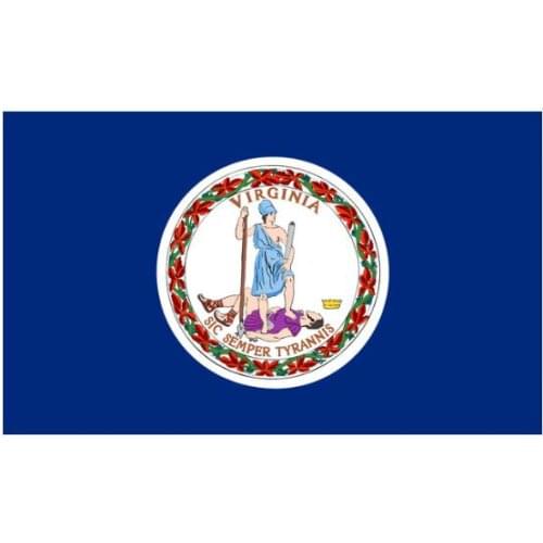 Jisper Store 60*90cm 90*150cm 120*180cm Virginia Commonwealth of Virginia USA State Of Virginia Flag