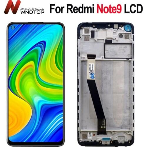 6.39" For Xiaomi Redmi Note 9 LCD Display Touch Screen Digitizer Assembly For Redmi 10X 4G Lcd Note 9 display Replacement Parts