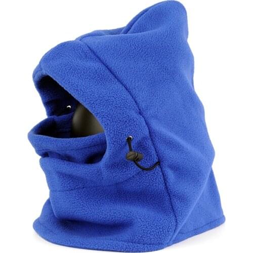 Winter Windproof Hiking Caps,men Warm Thermal Fleece Balaclava Face Beanies,ski Bike Motorcycle Neck Warmer Helmet Hat