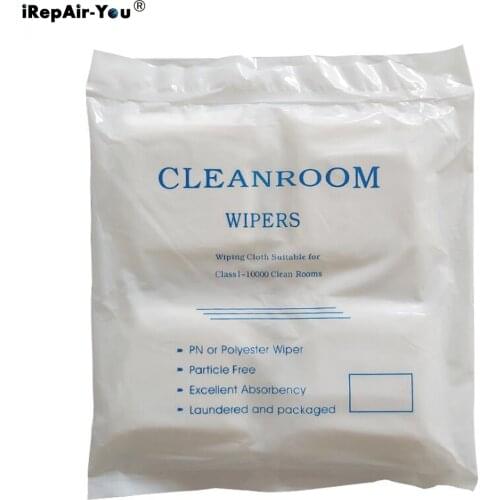 1 Bag Top Fiber Soft Cleanroom wiper cleaning Non Dust Cloth Dust Clean Phone Tablet LCD Repair Class 1-10000 Clean Rooms