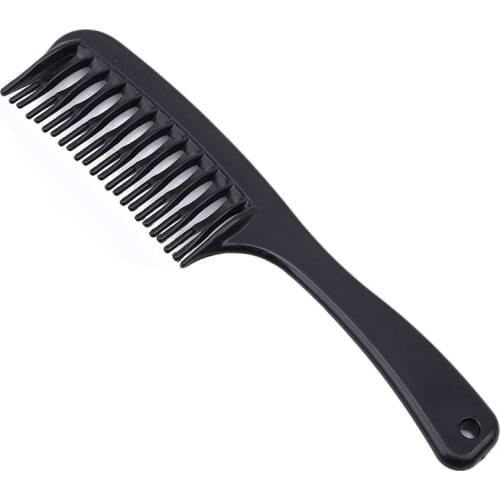 1PC New Fashion Plastic Massage Comb Double Pinion Hair Styling Comb Hairdressing Tools Hair Care Black Combs