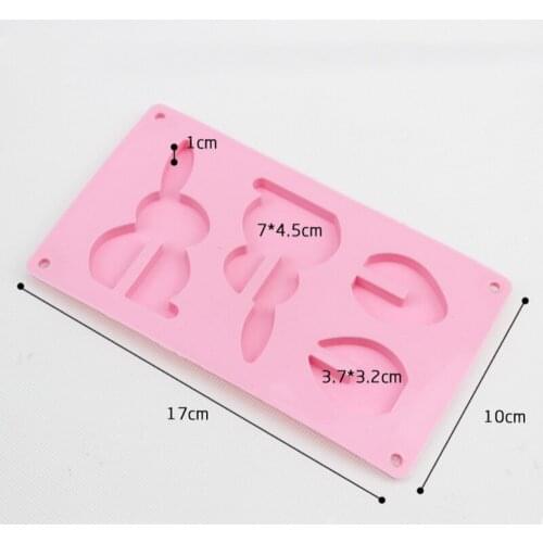 3D Easter Eggs and Rabbit Mould Chocolate and Cake Food Grade Silicone