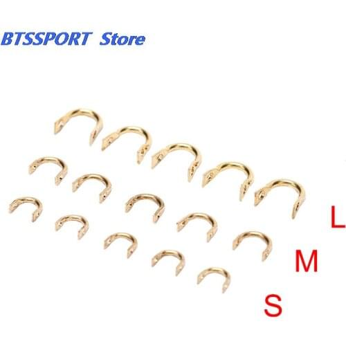 50PCS Easy-Spin Clevises Spinner Easy Spin Brass DIY Fishing Lures Accessories