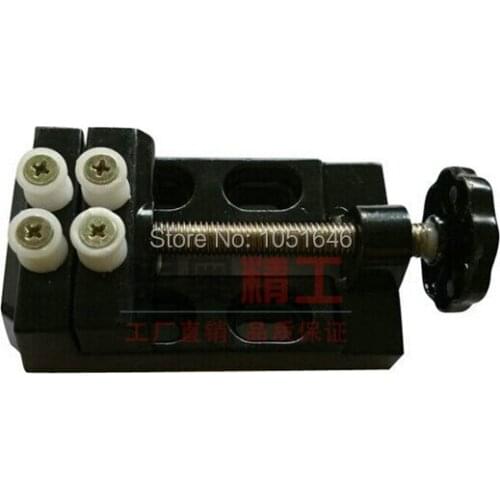 Free shipping, mini vise, mini clamp-on bench vise, table clamp, mini vice for handle engraving and handle working, DIY Tool