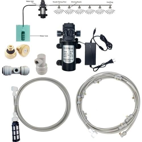 E084 12V Misting Pump 160PSI High Pressure Booster Diaphragm Water Pump Sprayer