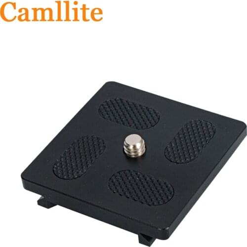 Camllite Camera Quick Tripod Plate Clamp Base Mount Plate Quick Release For Weifeng Yongnuo Benro QR-1 KS-1 KB1A KJ KB-0 KS-0