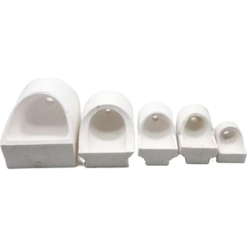 Ceramic Boat Melting Crucible For Centrifugal Casting Machine Quartz Crucible 1pc