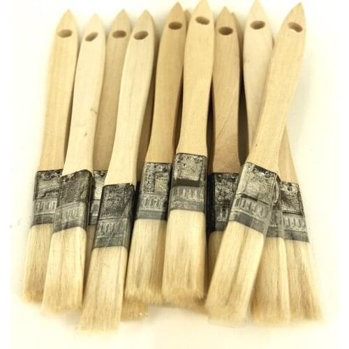 50 Pieces Bush Size 13mm Wool Brush for Gilding Gold Leaf and Silver Leaf and Glue a good helper for gilding