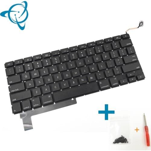 A1286 keyboard for Macbook pro 15.4 inches laptop MB985 MB986 MC371 MC372 MC373 MC721 MC723 MD103 MD104 keyboards 2009-2012