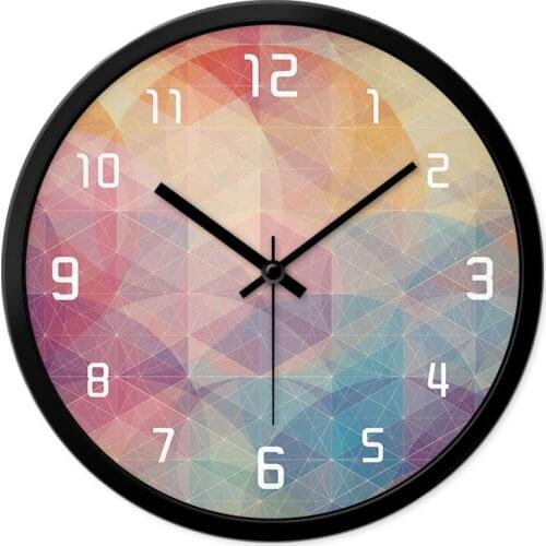 Creative clock wall clock living room wall hanging European atmosphere personality fashion clock