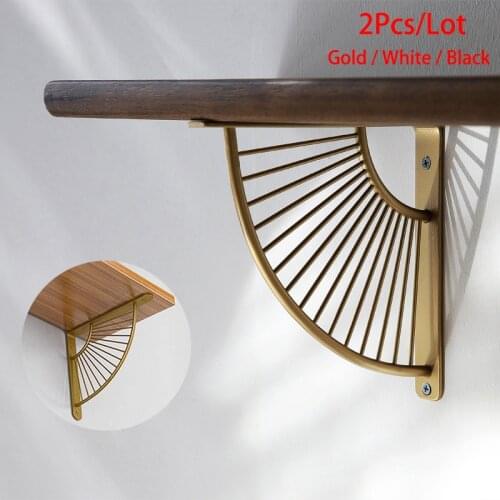 2Pcs/Lot Heavy Duty Metal Bracket Shelves Tripod 6/7.8/10/12Inch Shelf Bracket Corner Brace Support Wall Hanging With Screws