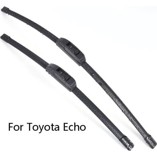 Car Windshield Wiper Blades For Toyota Echo from 2000 2001 2002 2003 2004 2005 Car Windscreen wiper Rubber