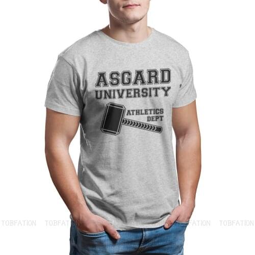 Men Streetwear Norse Mythology Freyja Freyr Loki Yggdrasil Oversized T-Shirt Asgard University Hip Hop Clothing